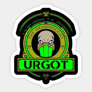 URGOT - LIMITED EDITION Sticker